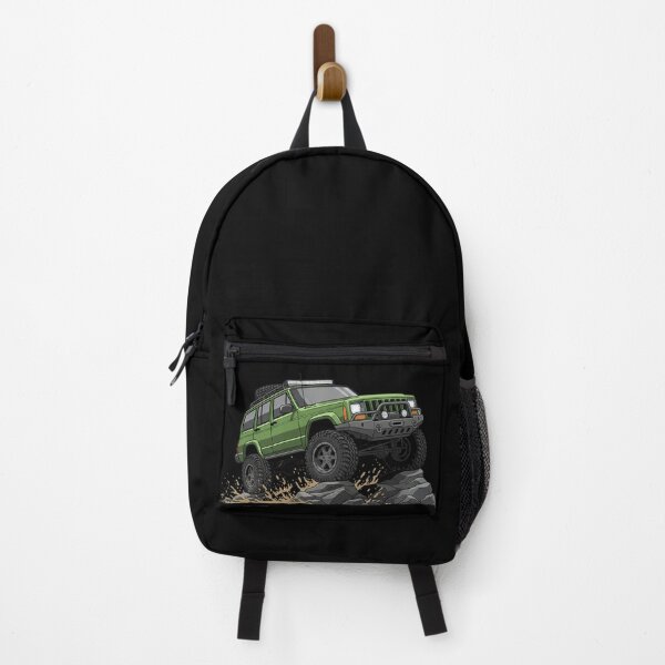 Item preview, Green Off-Road SUV Illustration - Lifted 4x4 Adventure Vehicle T-Shirt designed and sold by nhstaruna.