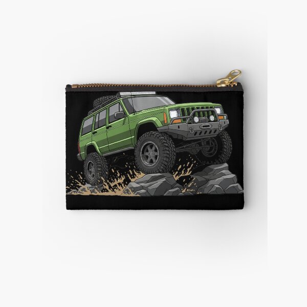 Item preview, Green Off-Road SUV Illustration - Lifted 4x4 Adventure Vehicle T-Shirt designed and sold by nhstaruna.