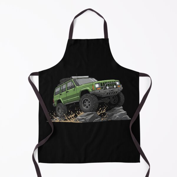 Item preview, Green Off-Road SUV Illustration - Lifted 4x4 Adventure Vehicle T-Shirt designed and sold by nhstaruna.