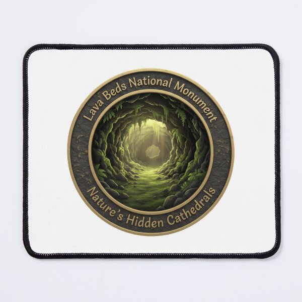 Item preview, Lava Beds National Park Monument Established 1925 Travel Retro Exploration designed and sold by Simsimah26Parks.
