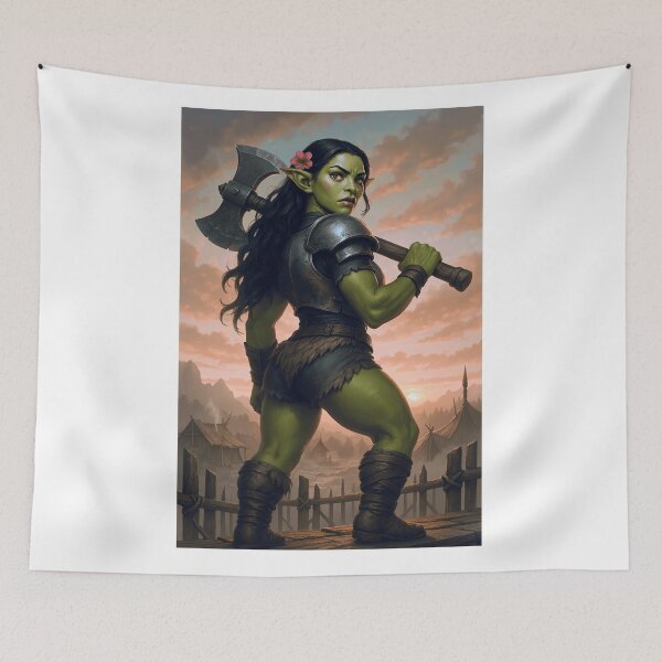 Item preview, Goblin warrior Shanti Riveria   designed and sold by CathryneDelamort.