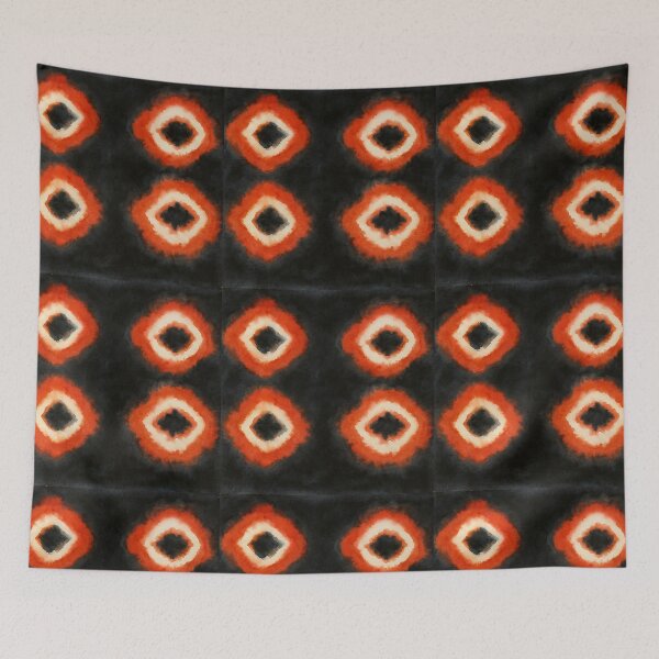 Item preview, Yemeni Traditional Pattern watercolor Painting  designed and sold by Juana-.
