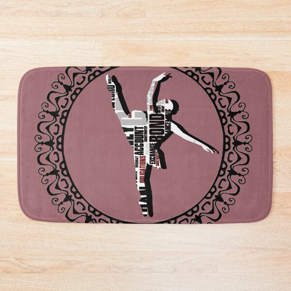 Item preview, Ballet and Typography designed and sold by Design4uStudio.