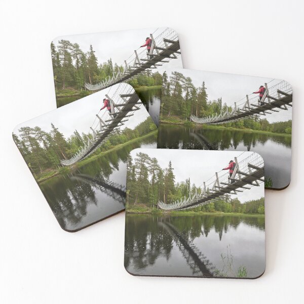 Item preview, Crossing the river. Kuusamo, Pieni karhunkierros 2025 designed and sold by Jouko Lehto Photography.