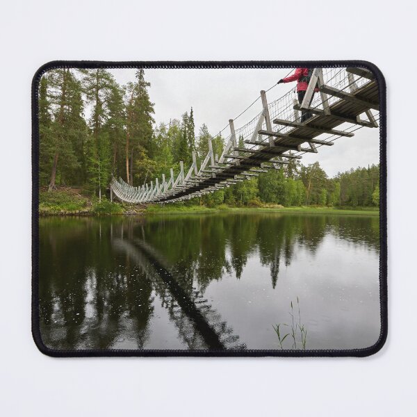 Item preview, Crossing the river. Kuusamo, Pieni karhunkierros 2025 designed and sold by Jouko Lehto Photography.