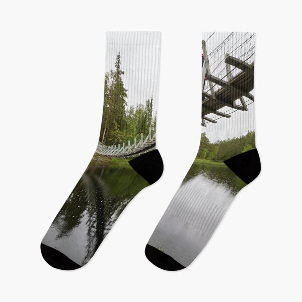 Item preview, Crossing the river. Kuusamo, Pieni karhunkierros 2025 designed and sold by Jouko Lehto Photography.