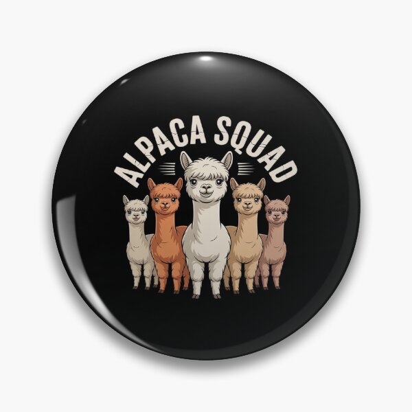 Item preview, Alpaca Squad Cuteness, Just a Bunch of Wooligans Alpaca designed and sold by Idarmotar.