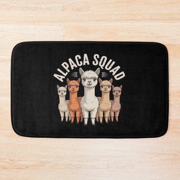 Item preview, Alpaca Squad Cuteness, Just a Bunch of Wooligans Alpaca designed and sold by Idarmotar.
