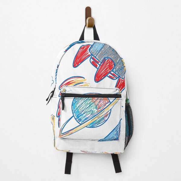 Item preview,  coloured hand drawn spaceship collection designed and sold by nataliyapav.