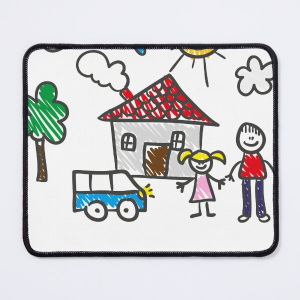 Item preview, sketched family childish style designed and sold by nataliyapav.