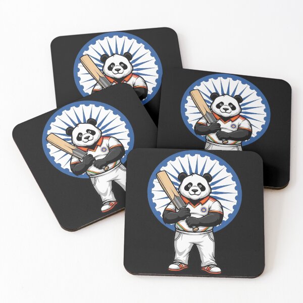 Item preview, Indian Cricket Panda Mascot Sports Team designed and sold by k3rstman1.