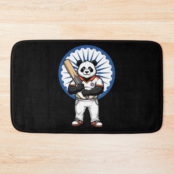 Item preview, Indian Cricket Panda Mascot Sports Team designed and sold by k3rstman1.