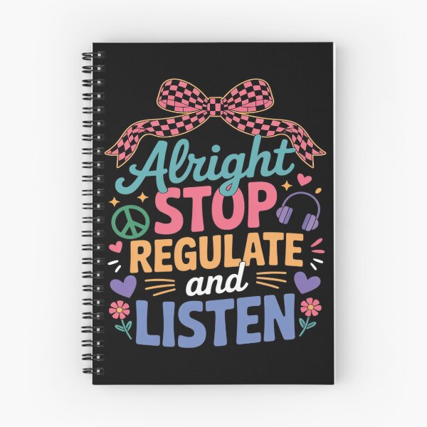 Item preview, Alright Stop Regulate and Listen Occupational Therapist Bow designed and sold by Idarmotar.