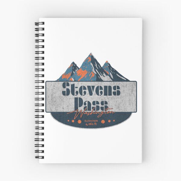Item preview, Stevens Pass Ski Resort, Washington, Mountain Design designed and sold by Wanderful-roads.