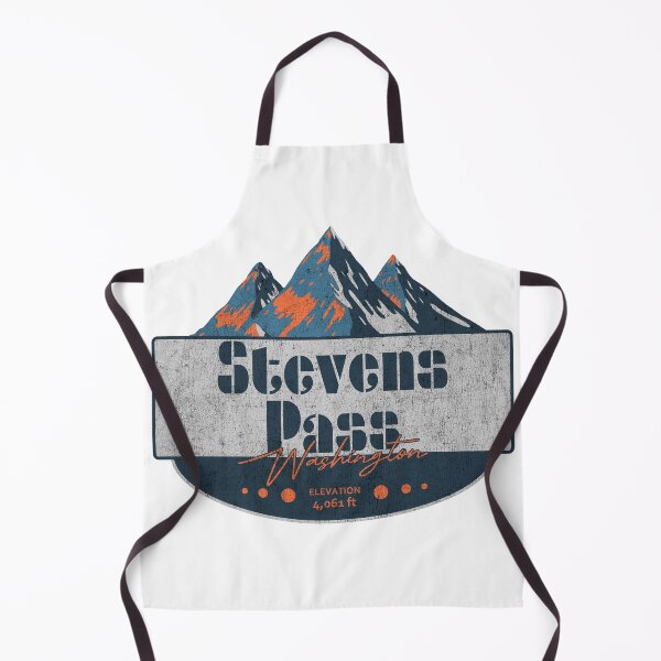 Item preview, Stevens Pass Ski Resort, Washington, Mountain Design designed and sold by Wanderful-roads.