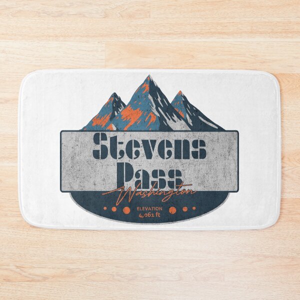 Item preview, Stevens Pass Ski Resort, Washington, Mountain Design designed and sold by Wanderful-roads.