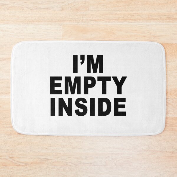 Item preview, Source code; I'm empty inside designed and sold by Mecanicarts.