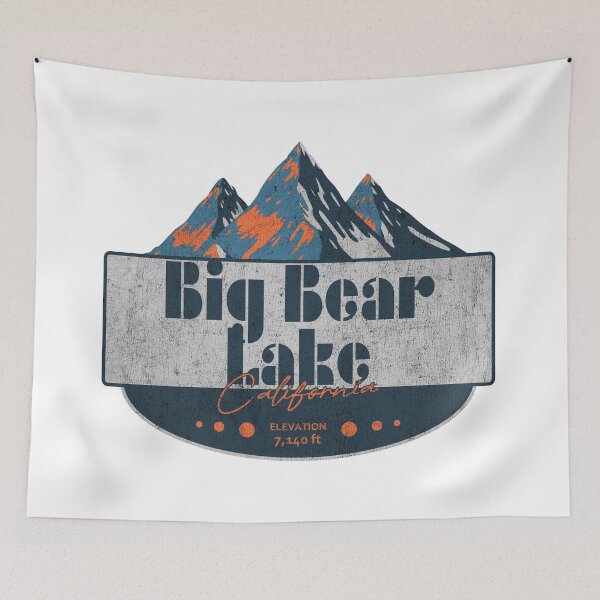 Item preview, Big Bear Lake Ski Resort, California, Mountain Design designed and sold by Wanderful-roads.