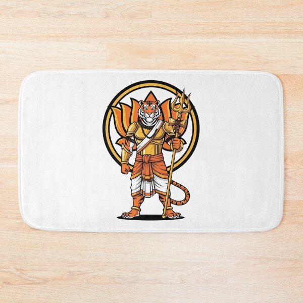 Item preview, Indian Tiger Deity Warrior Trident designed and sold by k3rstman1.