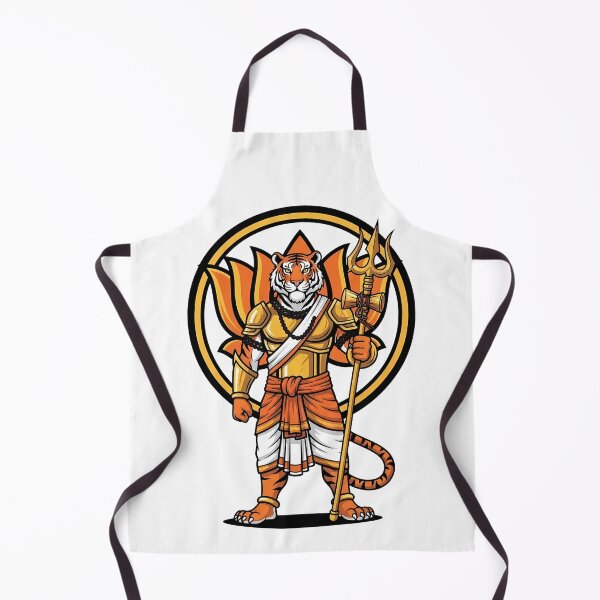 Item preview, Indian Tiger Deity Warrior Trident designed and sold by k3rstman1.