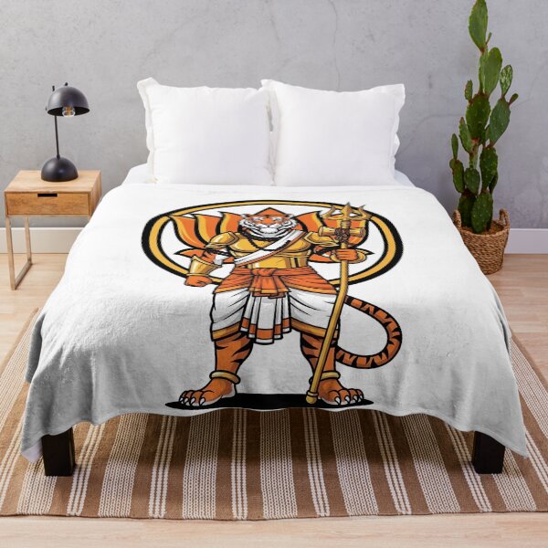 Item preview, Indian Tiger Deity Warrior Trident designed and sold by k3rstman1.