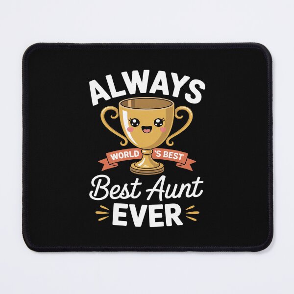 Item preview, Always Best Aunt Ever Silver Trophy Graphic Novelty designed and sold by Idarmotar.