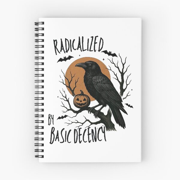 Item preview, Radicalized by Basic Decency Raven Protest Teacher designed and sold by bethanyrodgers6.