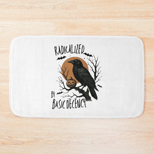 Item preview, Radicalized by Basic Decency Raven Protest Teacher designed and sold by bethanyrodgers6.
