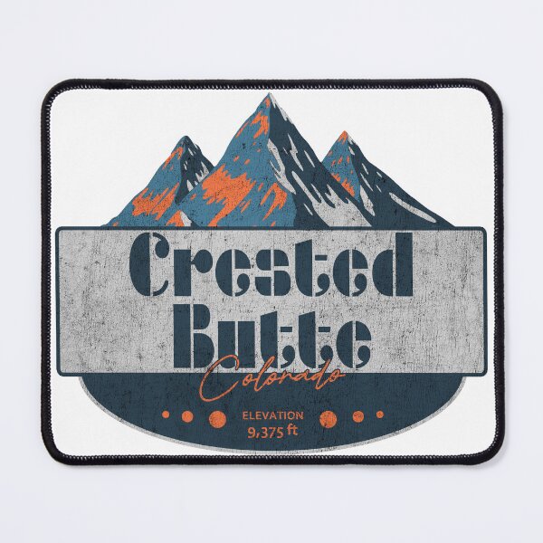 Item preview, Crested Butte Ski Resort, Colorado, Mountain Design designed and sold by Wanderful-roads.