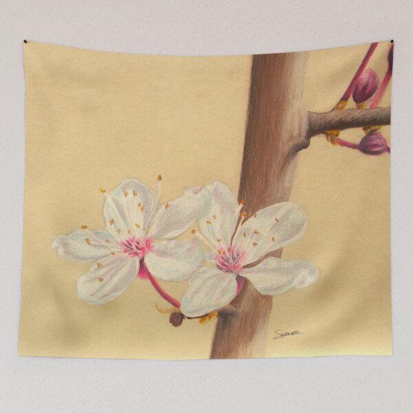 Item preview, Cherry blossoms designed and sold by P. Le Sommer.