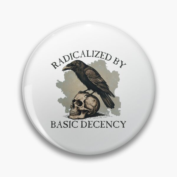 Item preview, Radicalized By Basic Decency Crow  designed and sold by bethanyrodgers6.
