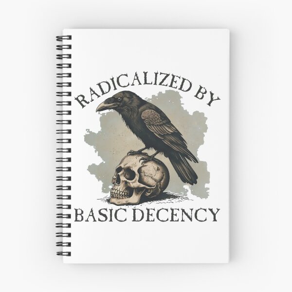 Item preview, Radicalized By Basic Decency Crow  designed and sold by bethanyrodgers6.