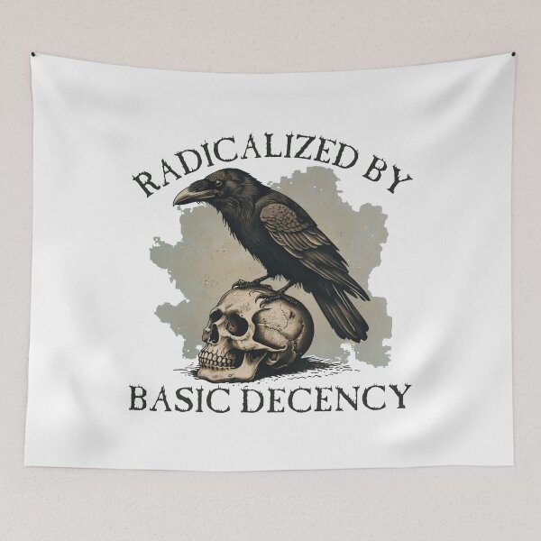 Item preview, Radicalized By Basic Decency Crow  designed and sold by bethanyrodgers6.