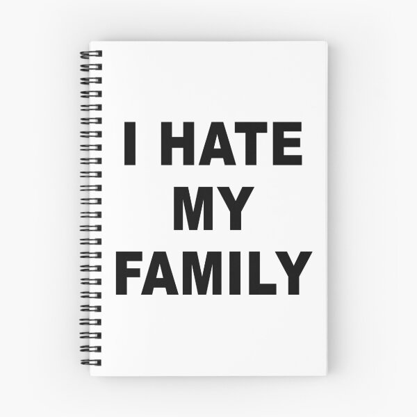 Item preview, source code; I hate my family designed and sold by Mecanicarts.