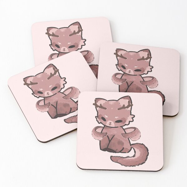 Item preview, Flying Forest Fox - Pink Background designed and sold by AuraBerryArt.