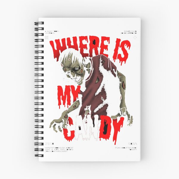 Item preview, WHERE IS MY CANDY - Edgy Zombie Horror Halloween Graphic designed and sold by GenZFashion000.