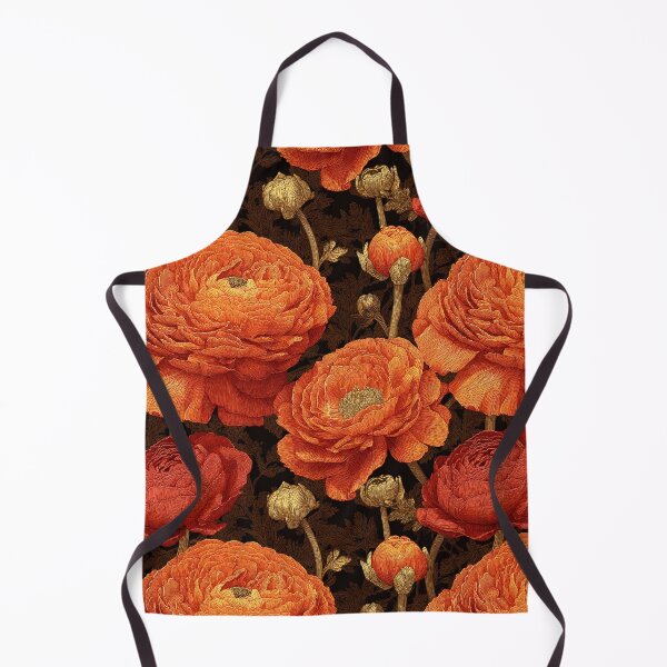 Item preview, Minimalistic Blooming Ranunculus Pattern For Rustic Charm designed and sold by RoyalStarsPatts.
