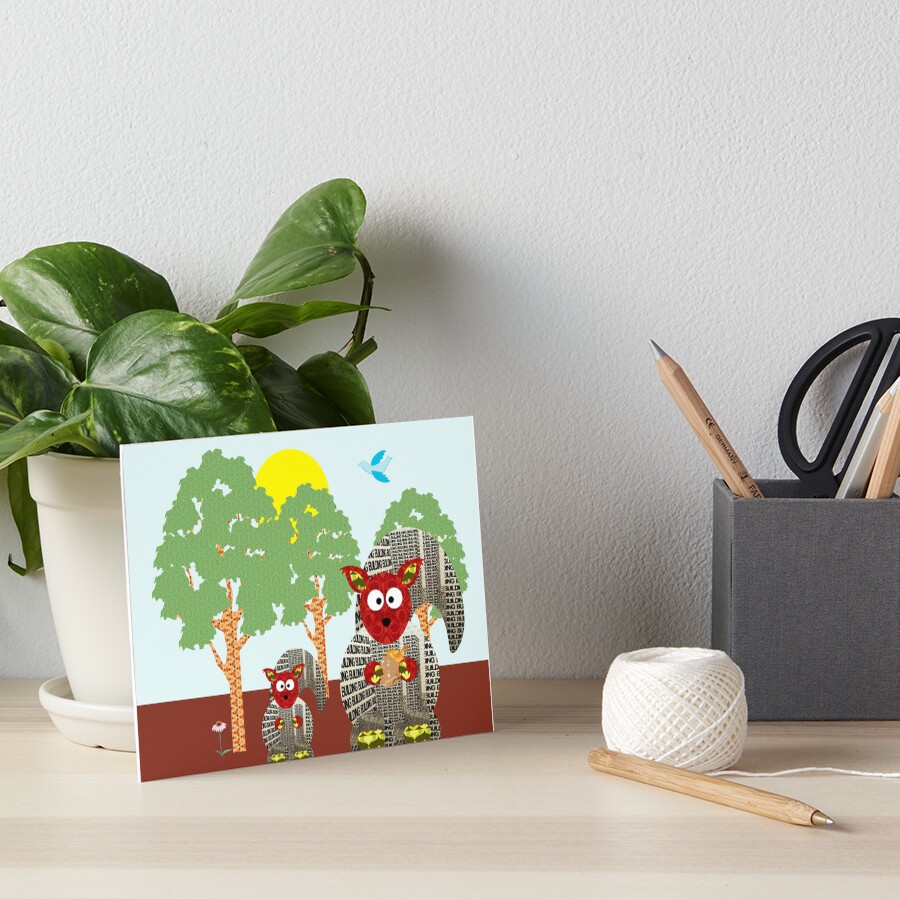 Item preview, Art Board Print designed and sold by Design4uStudio.