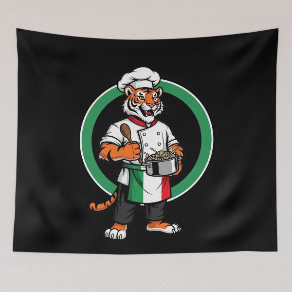 Item preview, Italian Tiger Chef Pasta Cook designed and sold by k3rstman1.