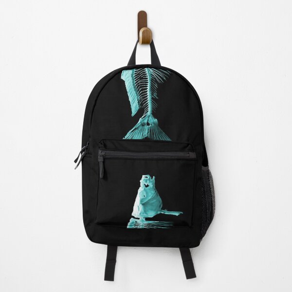 Item preview, Fish skeleton – Emerald blue glow of the sea / Swiss Artwork Photography designed and sold by Raphael Wolf.