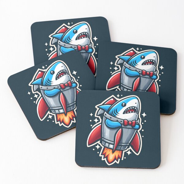 Item preview, Rocket shark designed and sold by Artillenium.