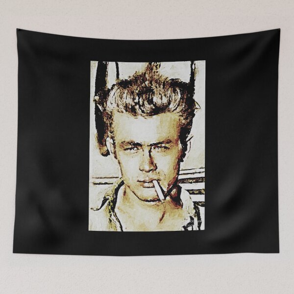 Item preview, James Dean Tribute Oils Style Walls Of Fame Aust  Digital Fanart designed and sold by WallsOfFameAust.