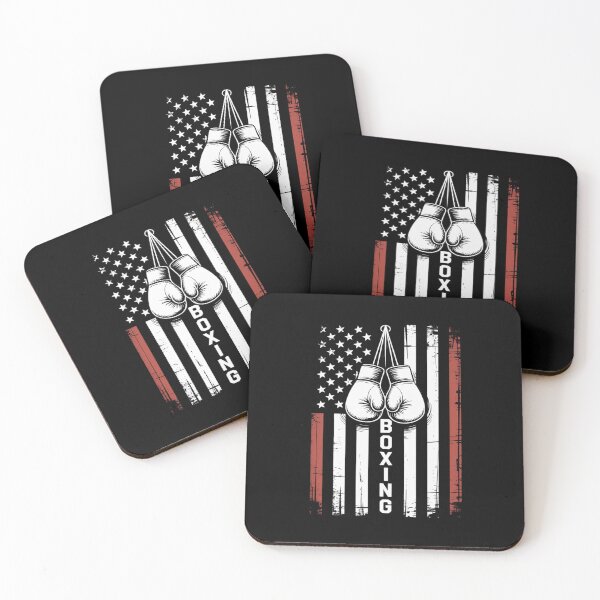 Item preview, American Flag Boxing Distressed - Boxer Boxing designed and sold by Idarmotar.