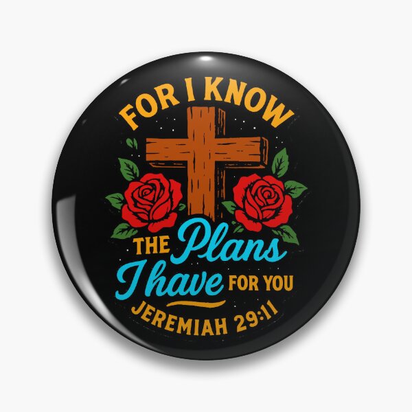 Item preview, Jeremiah 29:11 For I Know The Plans I Have For You designed and sold by plushism.