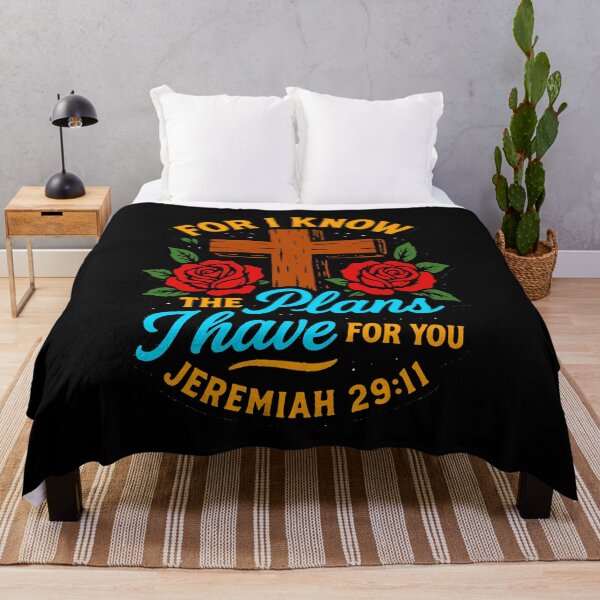 Item preview, Jeremiah 29:11 For I Know The Plans I Have For You designed and sold by plushism.