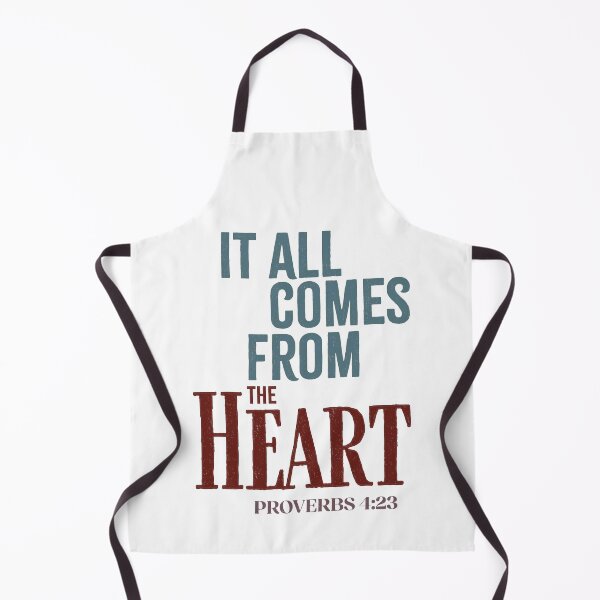 Item preview, It all comes from the heart - Proverbs 4:23 designed and sold by LambsPath.