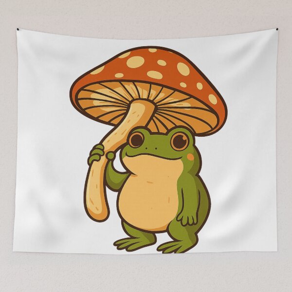 Item preview, Frog & Fungi designed and sold by AIStoore.