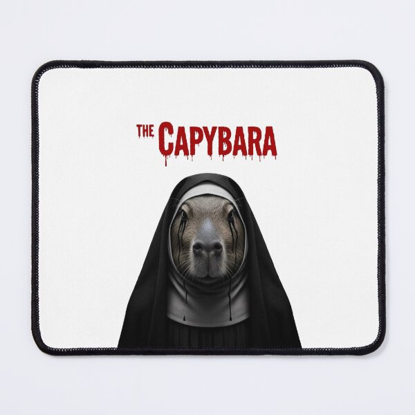 Item preview, The Capybara - Horror Movie Nun Parody designed and sold by j-2k.