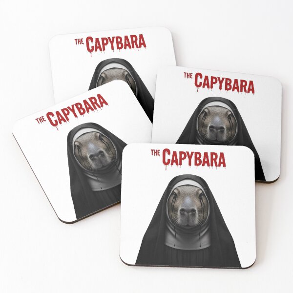 Item preview, The Capybara - Horror Movie Nun Parody designed and sold by j-2k.