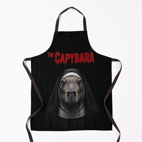 Item preview, The Capybara - Horror Movie Nun Parody designed and sold by j-2k.